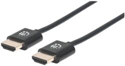 Manhattan 394376 HDMI kábel 3 M HDMI A-típus (Standard) Fekete (394376) (394376)