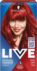 Schwarzkopf LIVE Intense Color 035 igazi vörös 50 ml