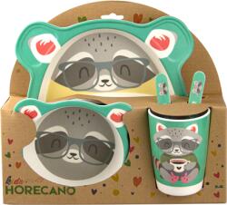 Horecano kids-Детски сервиз за хранене 5 части с чиния "МЕЧЕ" (008-6) (0107114)