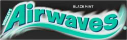Airwaves Black Mint mentol- és ánizsízű cukormentes rágógumi édesítőszerrel 14 g