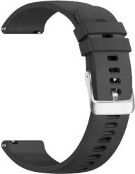 Mobilly univerzális pánt, 22 mm, szilikon, fekete (775 DSJ-18-00T black 22 mm)