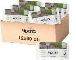 Moltex Pure&Nature öko lebomló nedves törlőkendő 12x60 db