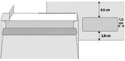 Office Depot LA4 jobb ablakos szilikonos bélésnyomott 1000db boríték (ODL3T15B300H2) - haztartasibolt