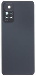 Xiaomi Redmi Note 11 Pro 4G akkufedél (hátlap) kamera lencsével és ragasztóval, fekete (utángyártott)