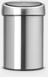 Brabantia 378645 Touch Bin patentos szemetes ujjlenyomat mentes 3 l, matt steel