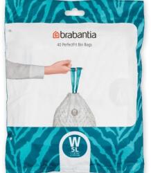 Brabantia 137846 PerfectFit szemeteszsák 5 l 40 db Kód: W