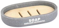 BISK 07781 Dakar szappantartó szürke
