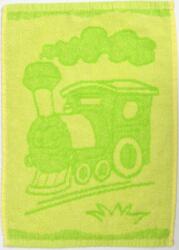  Prosop pentru copii BEBÉ Masina verde 30x50 cm Prosop