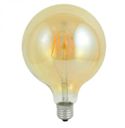 Polux E27 G125 LED izzó 4W = 18W 320lm 2000K 360° GOLDLUX izzószál (SANLD0234)
