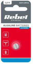 Rebel BAT0189 Alkáli gombelem AG9/LR936, Rebel Extreme, 1db/bliszter (BAT0189)