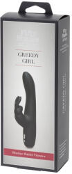 Fifty Shades of Grey - вибратор Greedy Girl - акумулаторен, черен