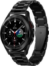 Samsung Galaxy Watch7 okosóra fémszíj - Spigen Modern Fit fekete fémszíj (20 mm szíj szélesség) - graffistore