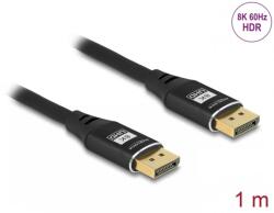 Delock Cablu Displayport 8K60Hz/4K240Hz T-T 1m Negru, Delock 80620 (80620)