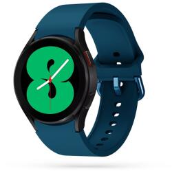  Okosóra szilikon szíj - Samsung Galaxy Watch7 - türkiz kék szilikon szíj - graffistore