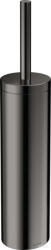 Hansgrohe AXOR UNIVERSAL CIRCULAR fali wc kefe tartó, polírozott fekete króm 42855330 (42855330)