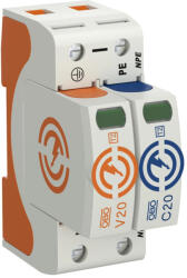 Obo Bettermann 5095251 V20-1+NPE-280 SurgeController V20 1+1 kapcsolású kivitel 280V (5095251)
