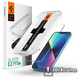 Spigen APPLE iPhone 13, 13 Pro, 14, SPIGEN EZ FIT üvegfólia, 1db, 0.2mm, 9H, Átlátszó (AGL03724)
