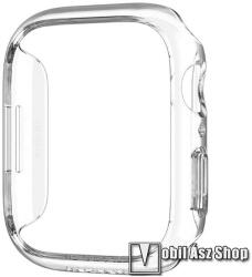 Spigen THIN FIT okosóra műanyag védő keret - ÁTLÁTSZÓ - APPLE Watch Series 7 (41mm) / Series 8 (41mm) / Series 9 (41mm) - ACS04187 (ACS04187)