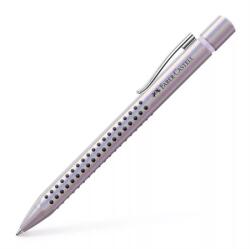Faber-Castell Golyóstoll Faber-Castell GLAM Grip gyöngyház fehér színű test, írásszín kék, vonalvastagság: XB
