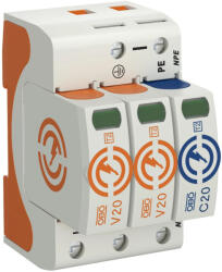Obo Bettermann 5095252 V20-2+NPE-280 SurgeController V20 2+1 kivitel 280V (5095252)