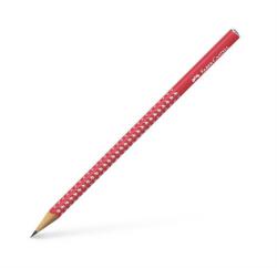 Faber-Castell Ceruza FABER Sparkle, B, gyöngyházfényű piros (11569)