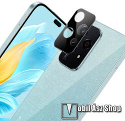 IMAK kamera lencsevédő üvegfólia - 1db, 9H, Arc Edges - FEKETE - HUAWEI Honor 200 Lite