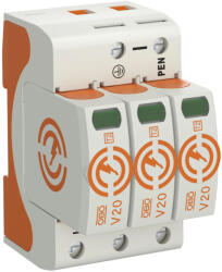Obo Bettermann 5095163 V20-3-280 SurgeController V20 hárompólusú kivitel 280V (5095163)