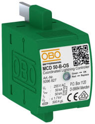 Obo Bettermann 5096827 MCD 50-B 0-OS CoordinatedLightningController funkciókijelzéssel 255V (5096827)