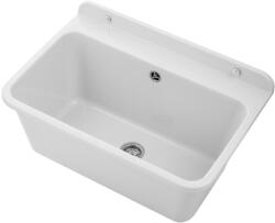 Gamma Large fali kézmosó, fehér, beépíthető (KGLK60-WH)