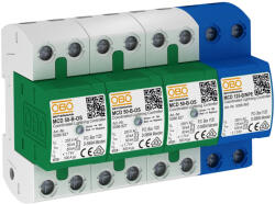 Obo Bettermann 5096836 MCD 50-B 3+1-OS CoordinatedLightningController Készlet állapotjelzéssel 255V (5096836)