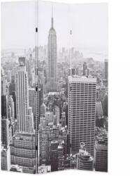  VID paraván 120 x 180 cm New York, fekete-fehér