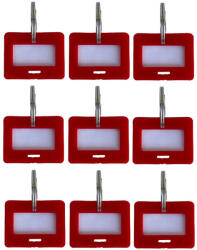 KRONBERG Set breloc chei Kronberg® Rosu 9 buc