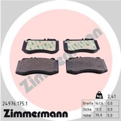 ZIMMERMANN set placute frana, frana disc ZIMMERMANN 24976.175. 1