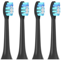 Dr. Vina Fogkefefej Philips Sonicare elektromos fogkeféhez HX9034 - 4db - utángyártott, fekete