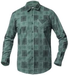 ARDON Cămașă din flanel pentru bărbați URBAN - Verde | 4XL (H20092/4XL)