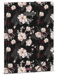 Ars Una gumis mappa A/4 - Flowery Black