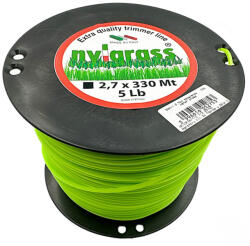 Fűkasza damil Nylgrass® ∅ 2.7 mm négyszög profil ⇔ 330 méter - FIN/T/2.7/2.25/SZ - eredeti minőségi alkatrész*