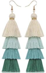  QU-32607 Fülbevaló - Türkiz