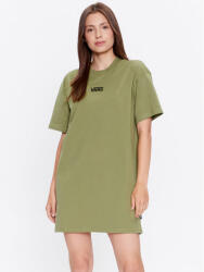 Vans Rochie de zi Wm Center Vee Tee Dress VN0A4RU2 Verde Boyfriend Fit