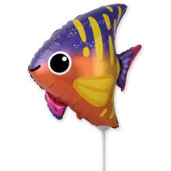 Flexmetal Fólia lufi, mini forma, mosolygó halacska