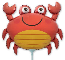 Flexmetal Rák, fólia lufi, mini forma, kb. 30-35 cm