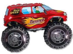 GoDan S. A Fólia lufi, mini forma, piros, Twister, 35 cm