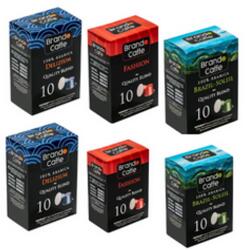 Caffe Brando 100% arabica Nespresso kompatibilis kapszula válogatás