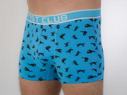 MST Mintás boxer XL, Világos kék 69448