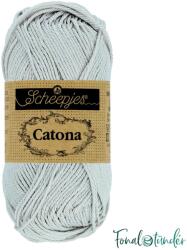 Scheepjes Catona 172 Light Silver - ezüstszürke pamut fonal - 50gramm