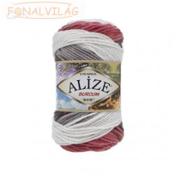 alize BURCUM BATIK -Mályva, drapp, fehér, barna melír- 1984