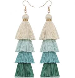 HARAHU QU-32607 Fülbevaló - Türkiz KP32607