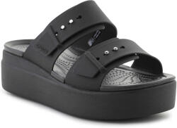 Crocs Brooklyn Low Wedge Sandal Negru - b-mall - 376,00 RON