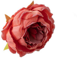 Valex Decor Peónia selyemvirág fej, 5.5cm - Narancssárga (AF119-02)
