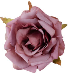 Valex Decor Rózsa selyemvirág fej, 8cm - Világoslila (AF120-07)